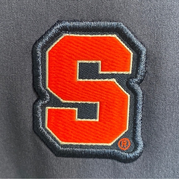 Nike Syracuse Orange Official Team On Field Men’s Blue Full Zip Jacket Large - Picture 2 of 6